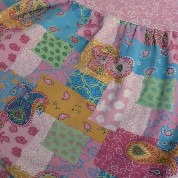 GIRLS PAISLEY PRINT MATCHING LONG SLEEVE SET - Picture 6 of 8